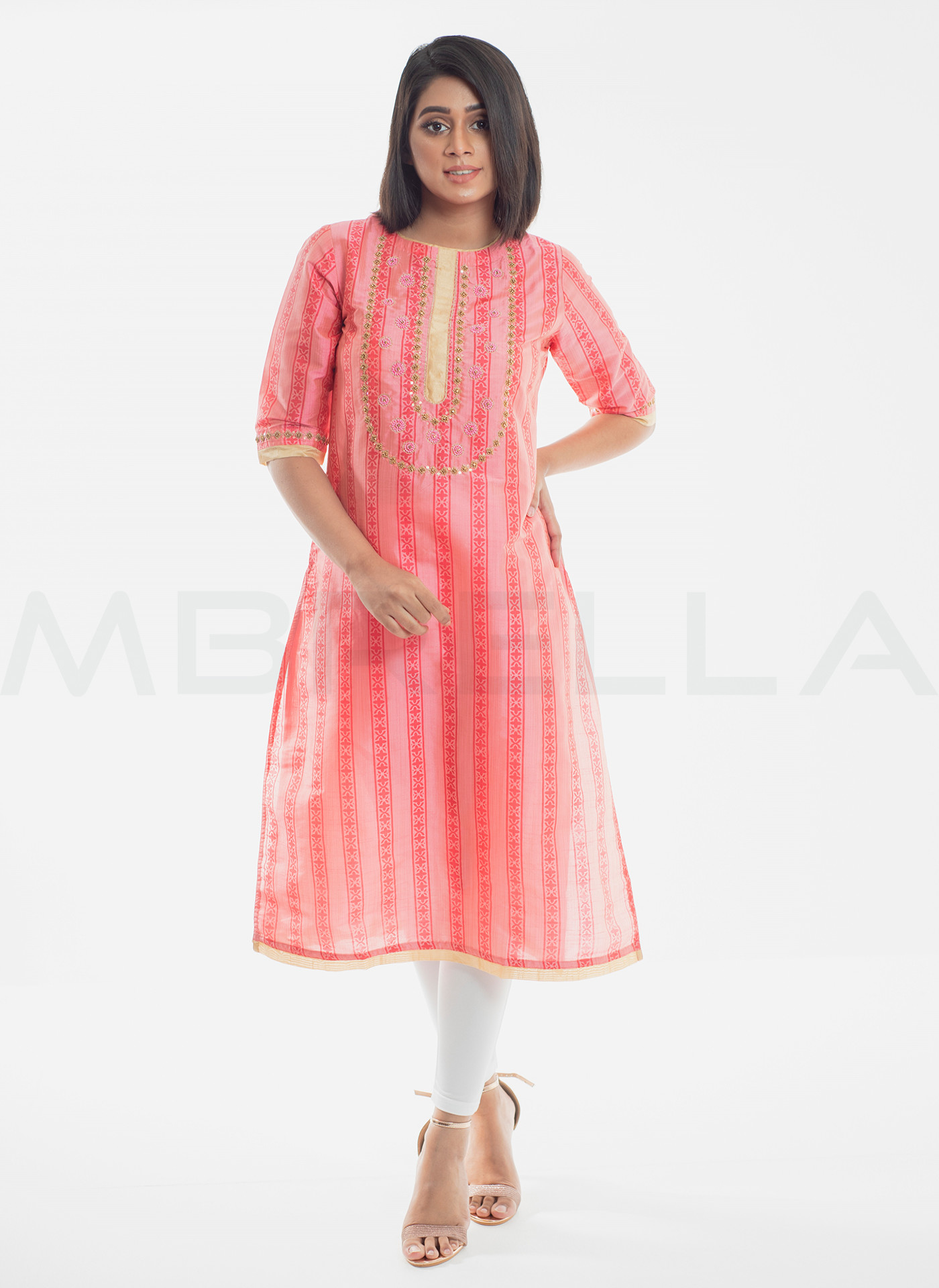 Ladies Long DressLLD104447 Mbrella A Lifestyle Clothing Brand