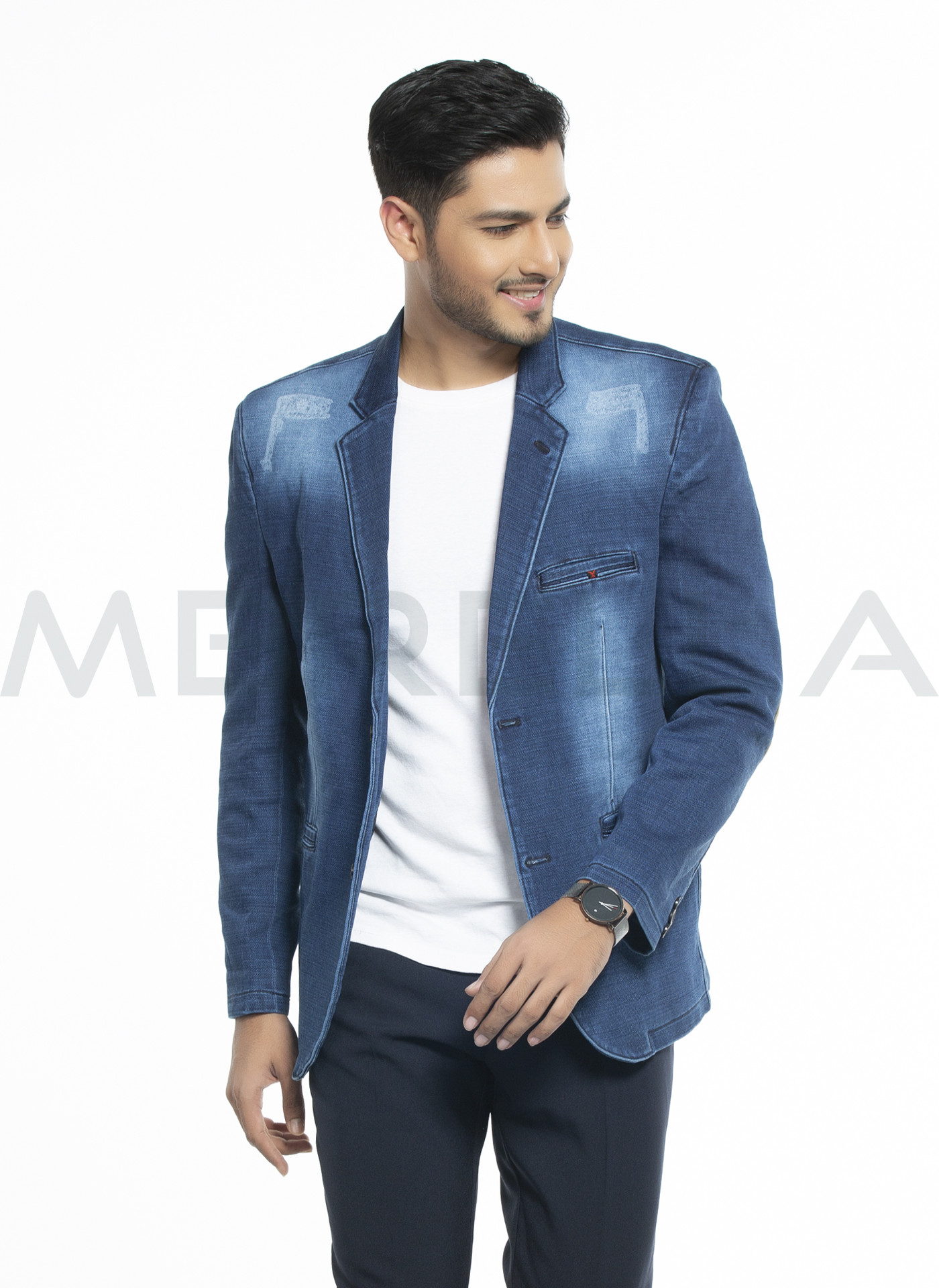 MEN'S DENIM BLAZER Mbrella A Lifestyle Clothing Brand